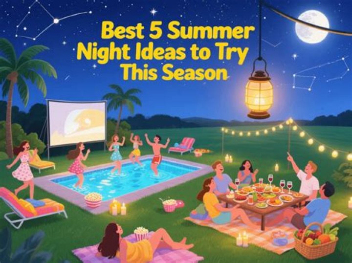 What can you do on a summer night with friends?