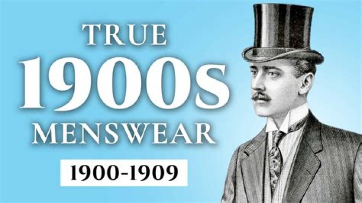 What did Americans wear in the 1900s?