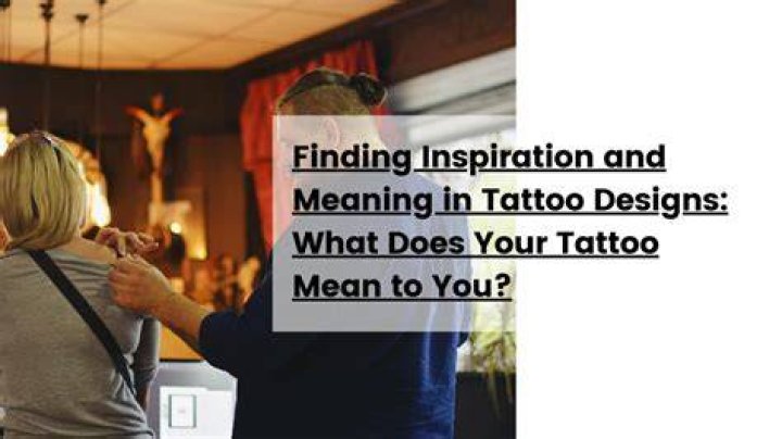 What does your tattoo mean to you?