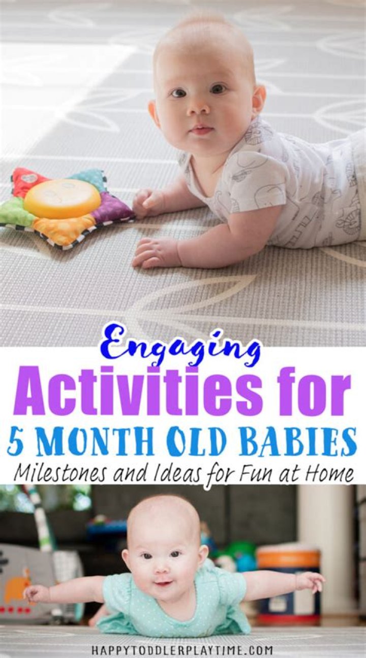 What is a 5 month old baby supposed to be doing?