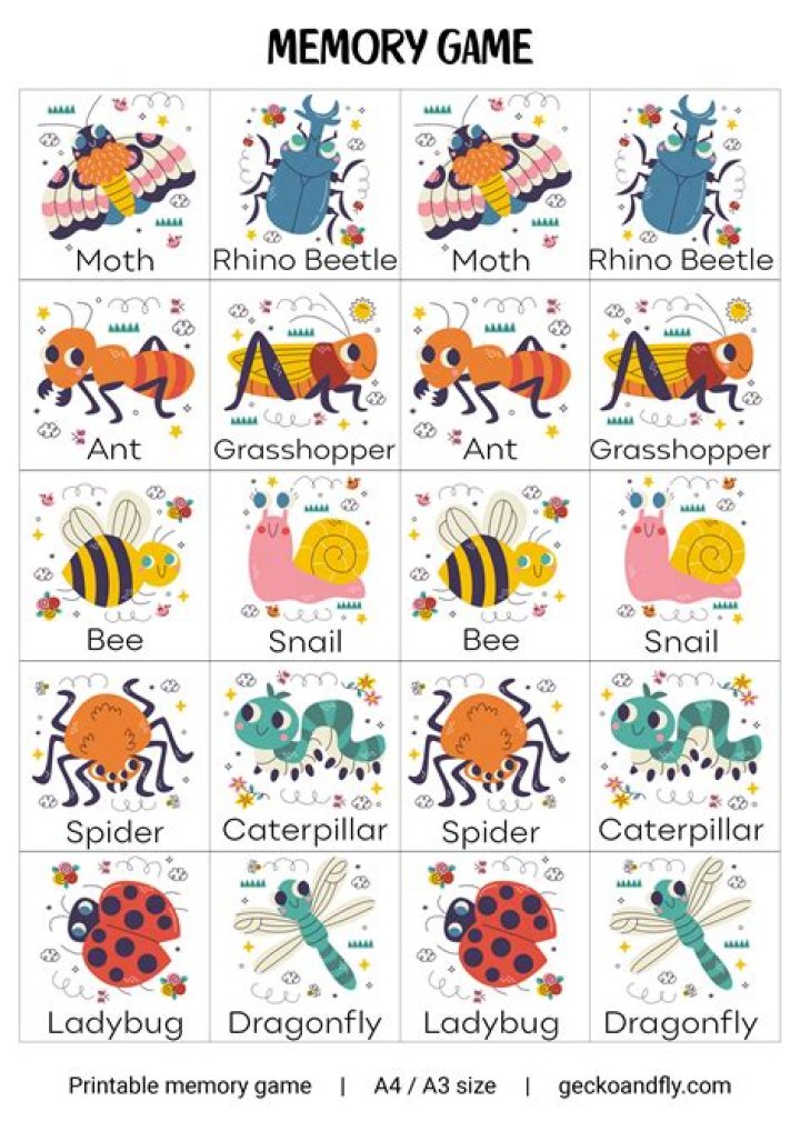 What is a good memory game for adults?