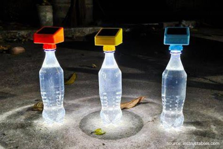 What is a solar bottle bulb?
