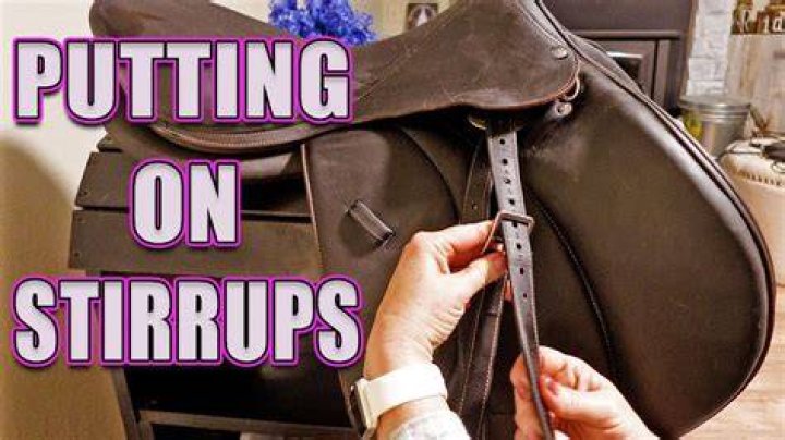 What is a stirrup cover called?
