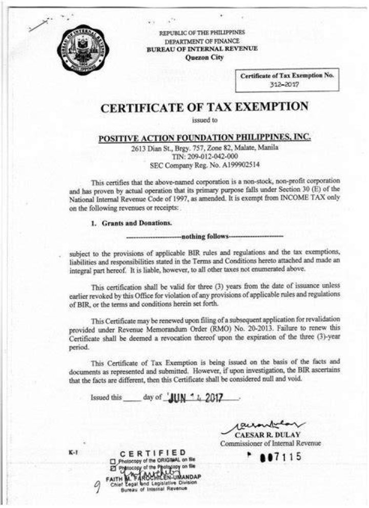 What is a withholding exemption Certificate for?