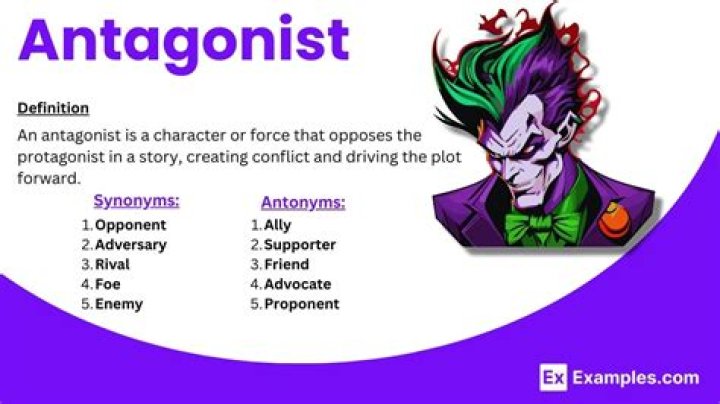 What is an antagonists in literature?