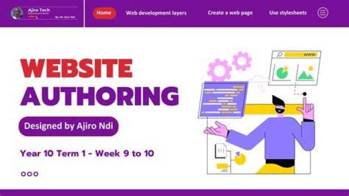 What is an example of Web authoring software?