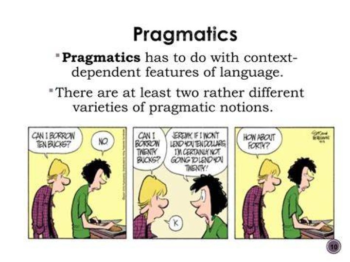 What is an implicature in pragmatics?