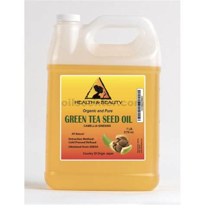 What is green tea seed oil good for?