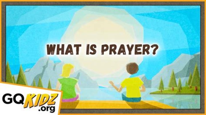 What is prayer for kids?