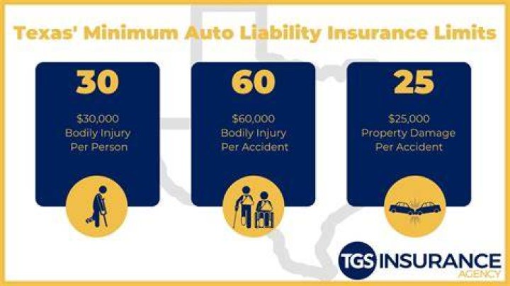 What is required for liability insurance in Texas?