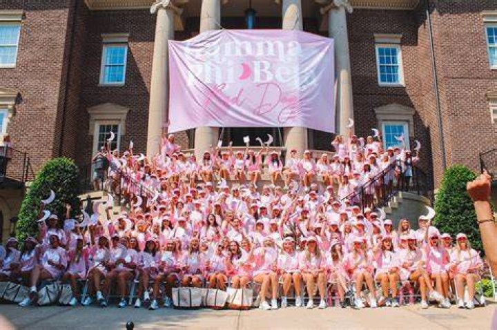 What is the biggest sorority at University of Alabama?