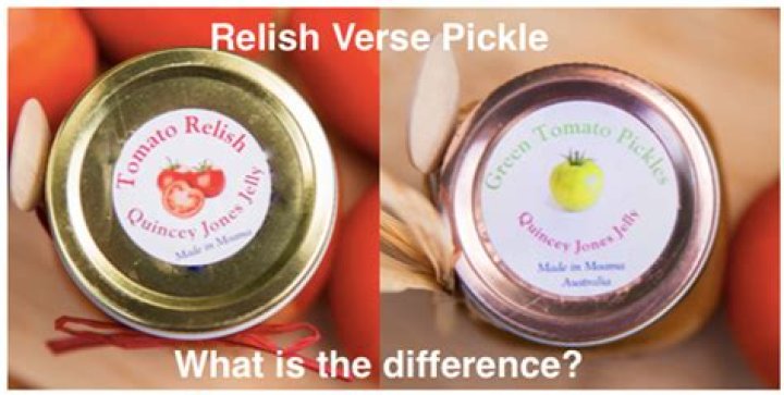 What is the difference between pickle relish and sweet pickle relish?