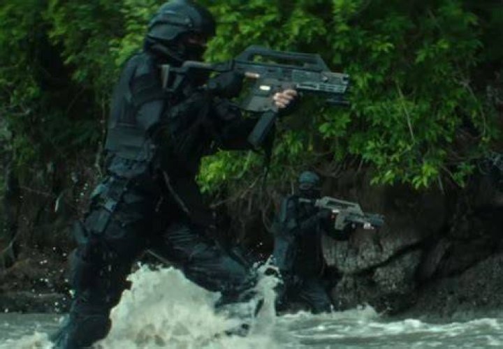 What is the M41A pulse rifle based on?