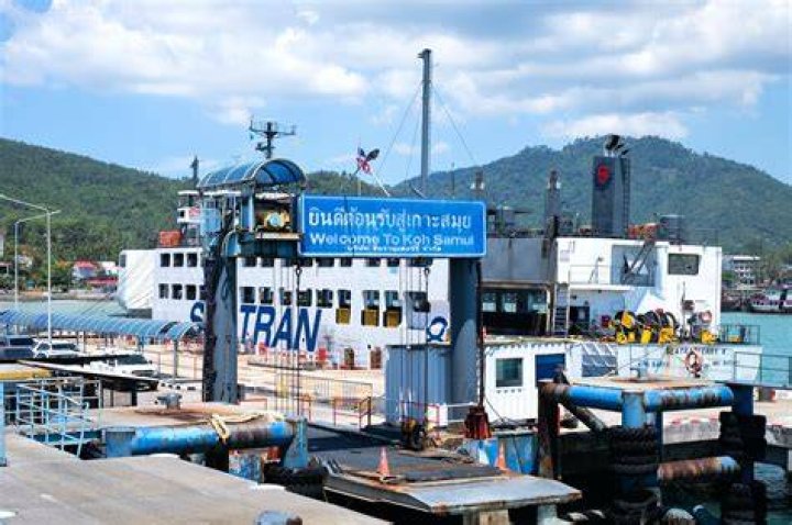 What is the main pier on Koh Samui?