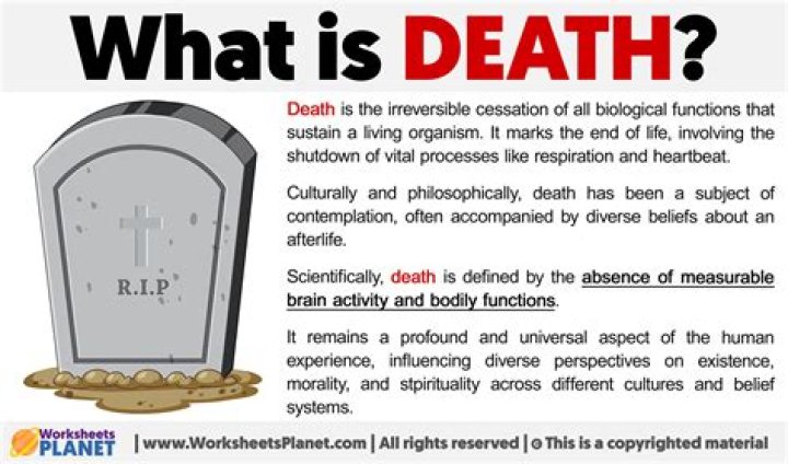 What is the meaning of death by Scrabble?