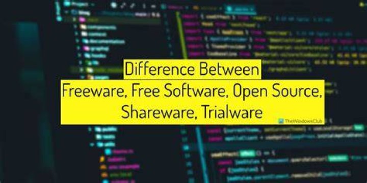 What is the meaning of freeware software?