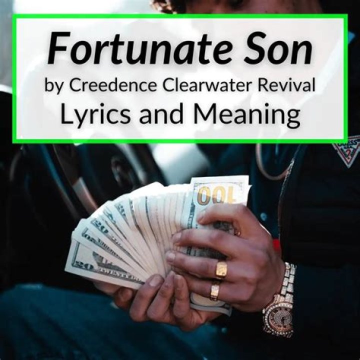 What is the message of the song Fortunate Son?