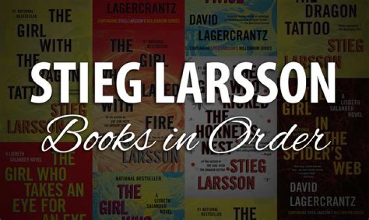 What is the order of the Stieg Larsson books?