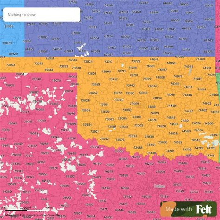 What is the zip code for Bethany Oklahoma?