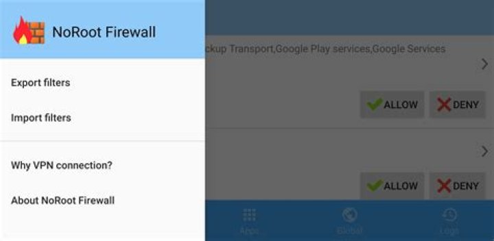 What is use of NoRoot Firewall?