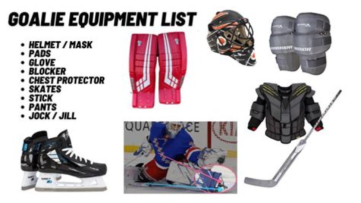 What knee pads do NHL goalies wear?