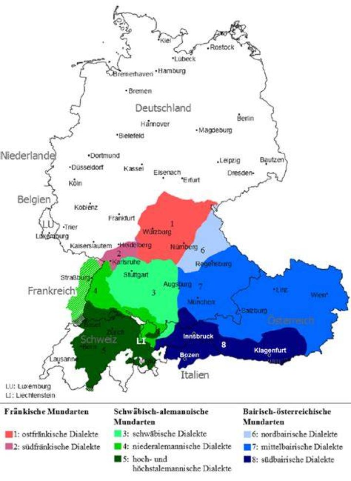 What language is bairisch?