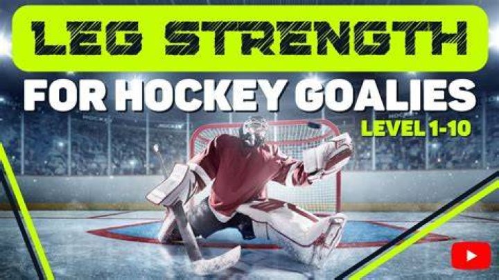 What muscles do hockey goalies use most?