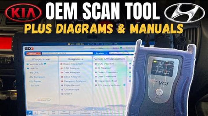 What scan tool does Kia use?