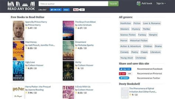 What stories can I read online?
