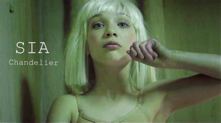 What story did SIA tell in her song Chandelier?