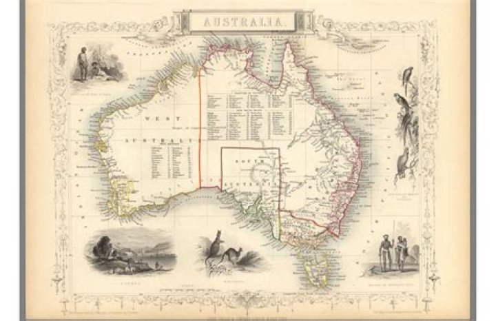 What was Australia called in 1851?