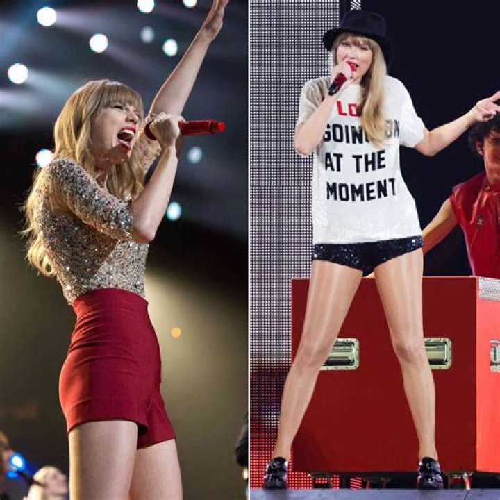 When did Taylor Swift go on her Red tour?