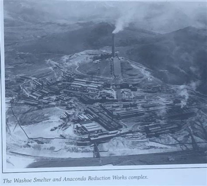 When did the Anaconda smelter shut down?