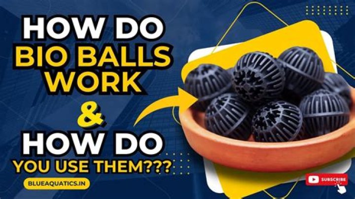 Where do bio balls go in a sump?