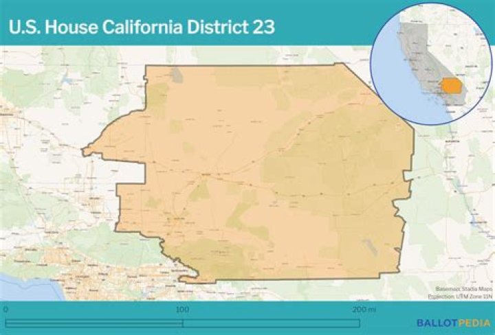 Where is Californias 23 district?