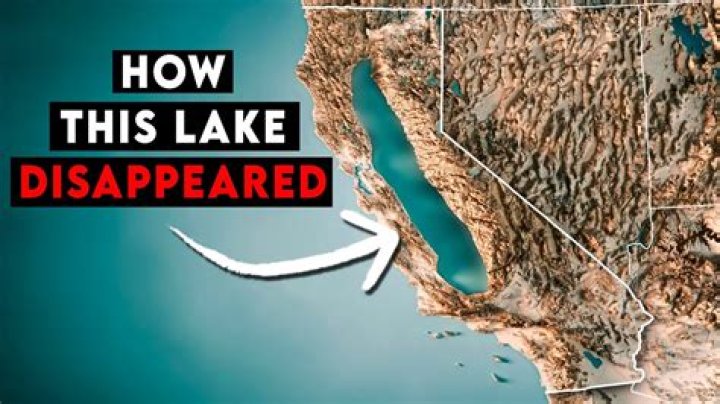 Where is the lake that disappeared?