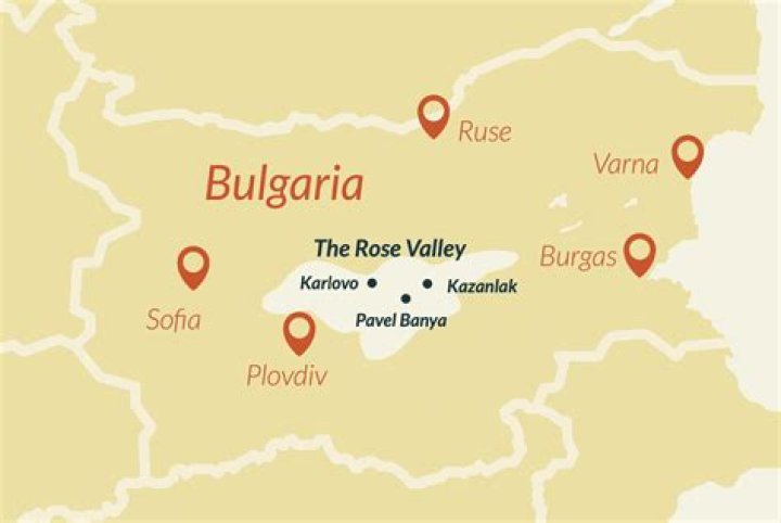 Where is the Rose Valley in Bulgaria?