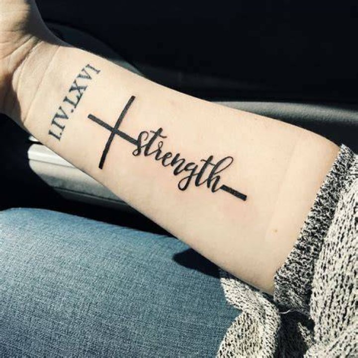 Which direction should a wrist tattoo face?