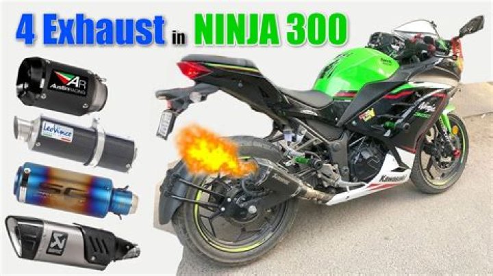 Which is the best exhaust for Ninja 300?