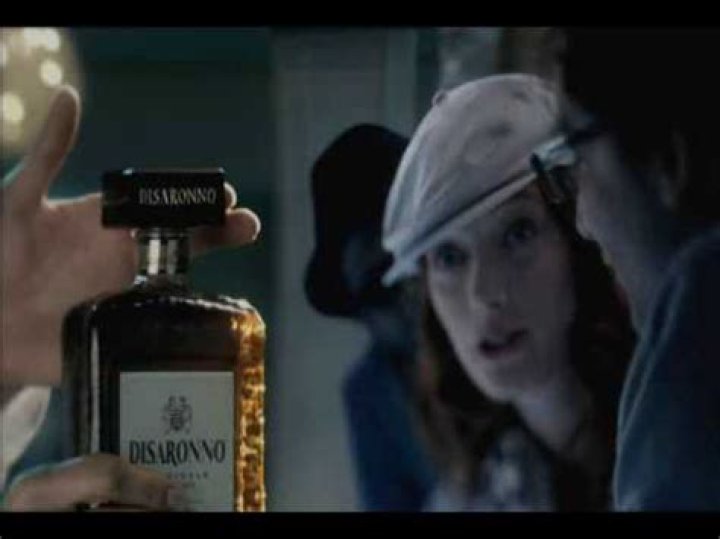 Who does the Disaronno commercial?