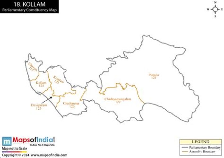 Who is MP of Kollam?