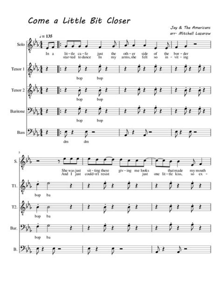 Who sings Come a Little Bit Closer country?