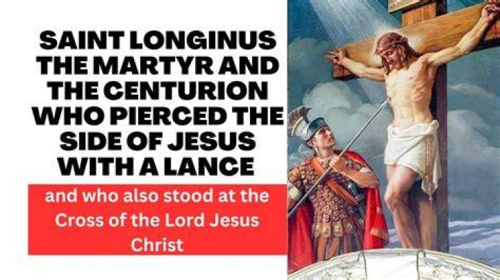 Why did they pierce the side of Jesus?