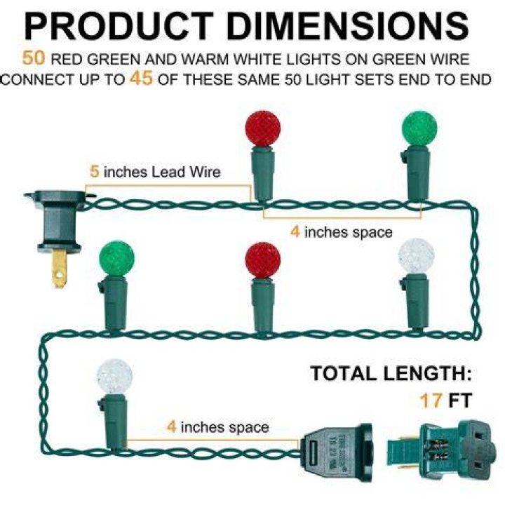 Why do Christmas tree lights have 3 wires?