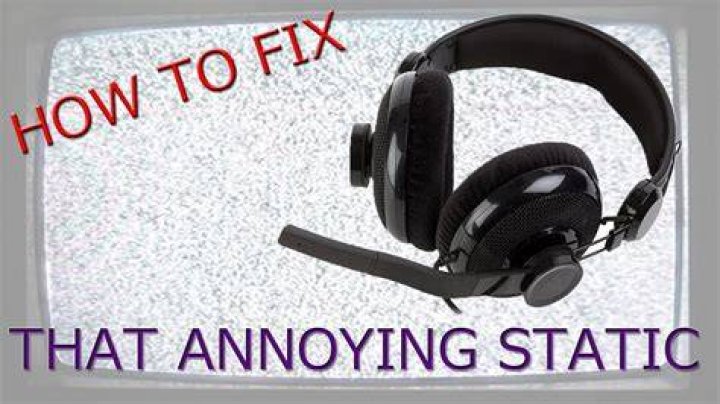 Why do I hear static in my audio?