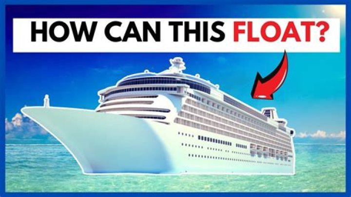 Why do ships look like they are floating?