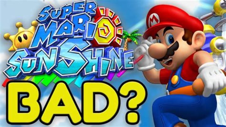 Why is Mario Sunshine considered bad?