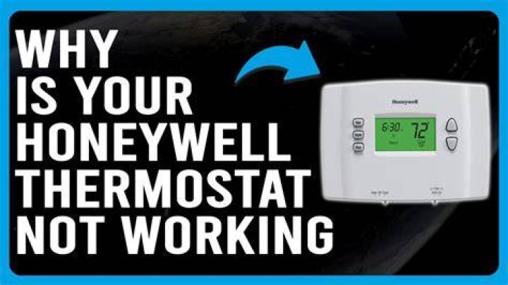 Why is my digital Honeywell thermostat not working?