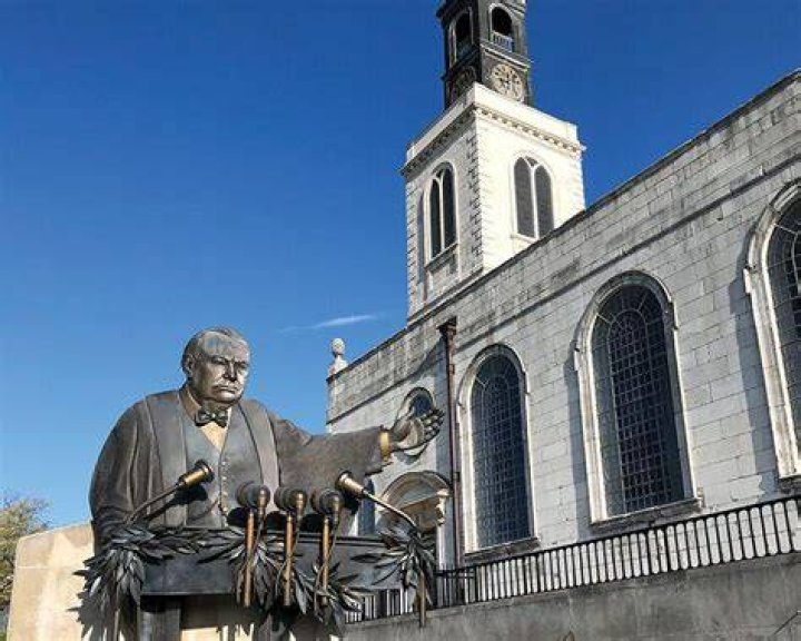Why was Churchill in Fulton Missouri?