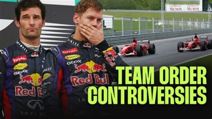 Why were F1 team orders banned?